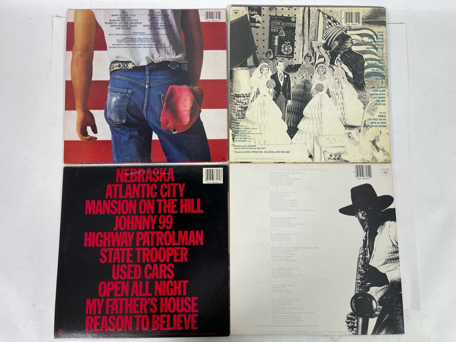 (4) Bruce Springsteen Vinyl Records [Photo 6]