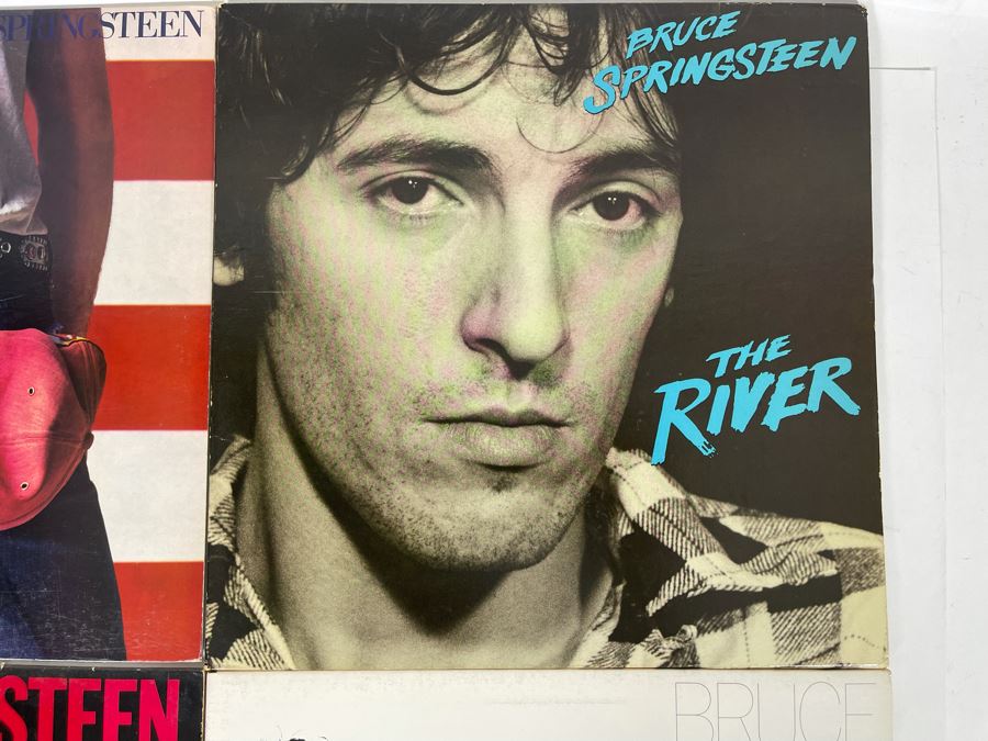 (4) Bruce Springsteen Vinyl Records [Photo 3]