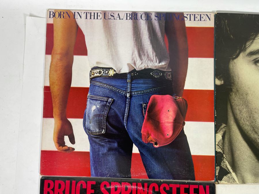(4) Bruce Springsteen Vinyl Records [Photo 2]