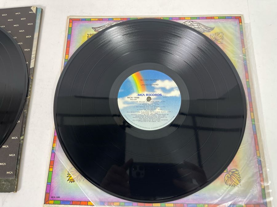(2) Lynyrd Skynyrd Vinyl Records [Photo 8]