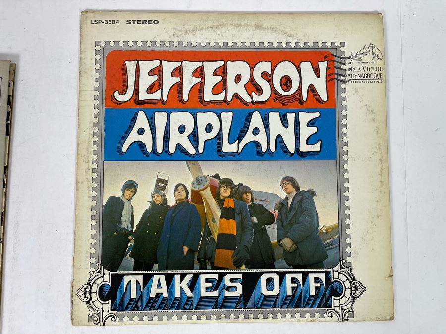 (3) Jefferson Airplane Vinyl Records [Photo 8]