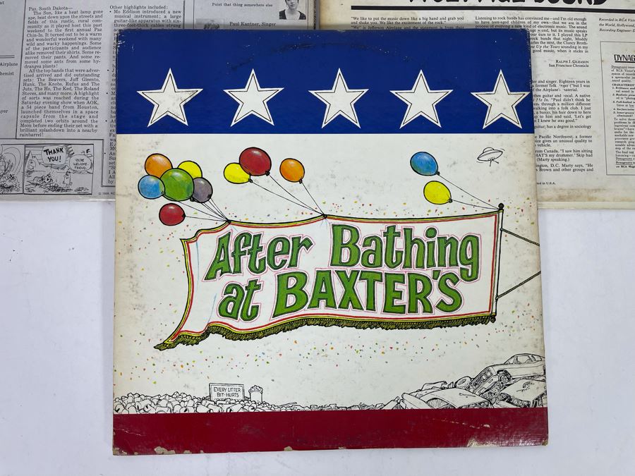 (3) Jefferson Airplane Vinyl Records [Photo 10]