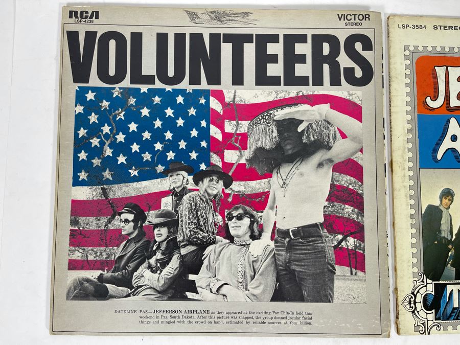 (3) Jefferson Airplane Vinyl Records [Photo 4]