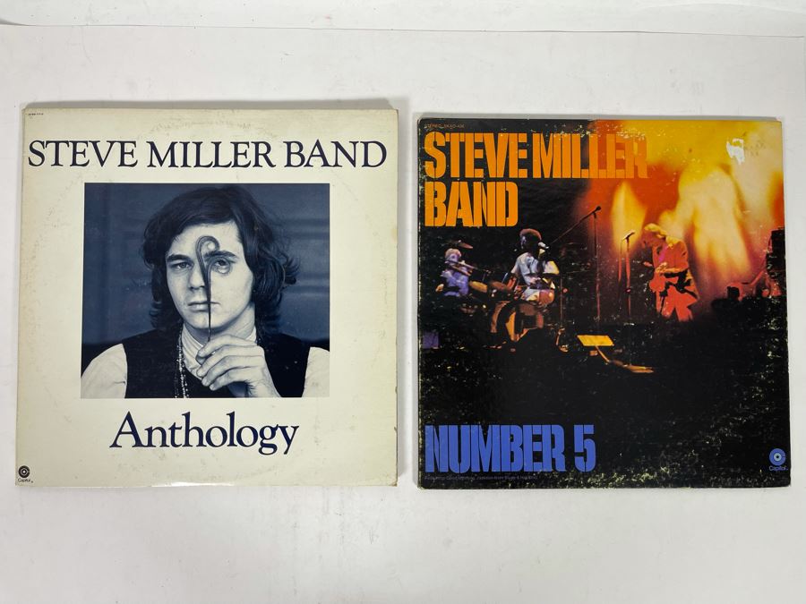 (2) Steve Miller Band Vinyl Records [Photo 1]