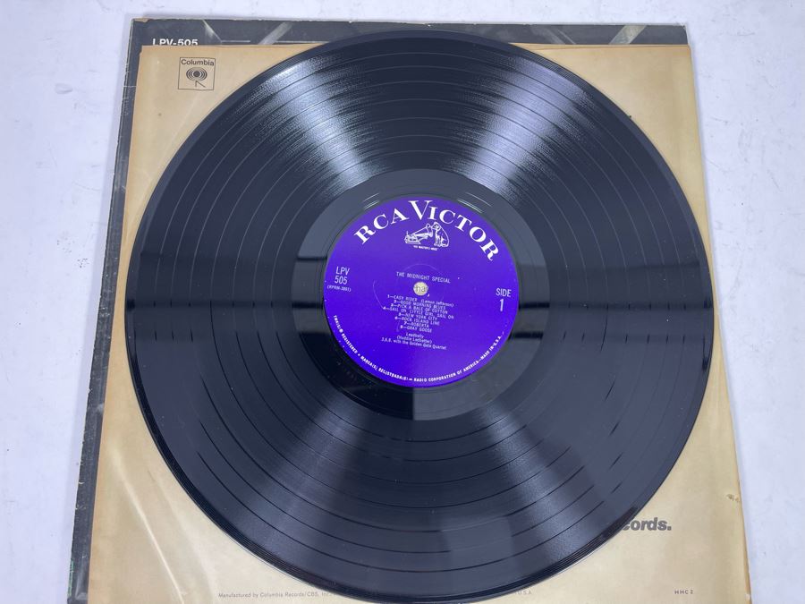 Leadbelly The Midnight Special Vinyl Record LPV-505 [Photo 3]