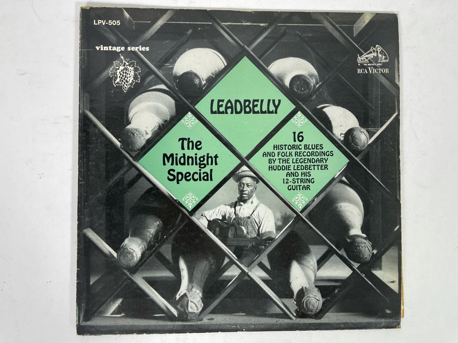 Leadbelly The Midnight Special Vinyl Record LPV-505 [Photo 1]