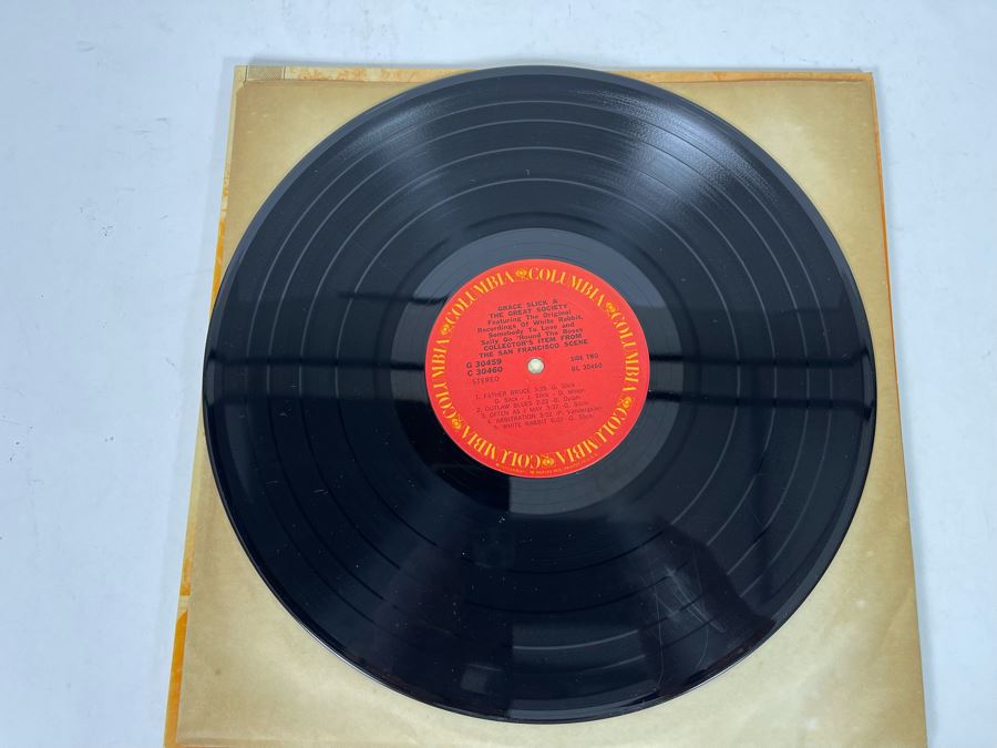 Grace Slick & The Great Society Vinyl Record [Photo 6]