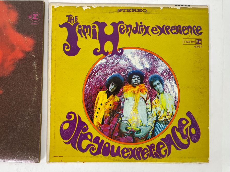 (2) Jimi Hendrix Vinyl Records