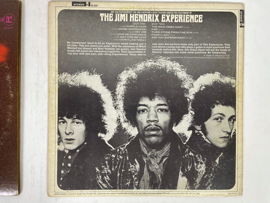 (2) Jimi Hendrix Vinyl Records [Photo 12]