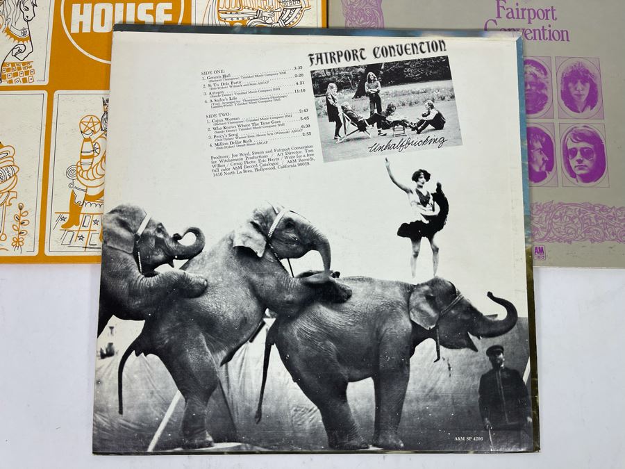(3) Fairport Convention Vinyl Records [Photo 3]