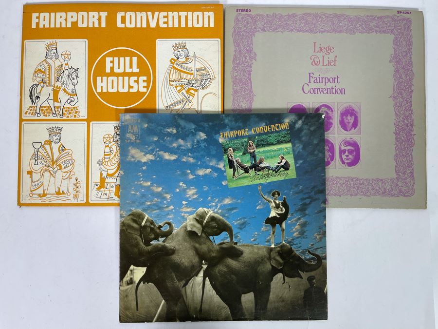 (3) Fairport Convention Vinyl Records [Photo 1]