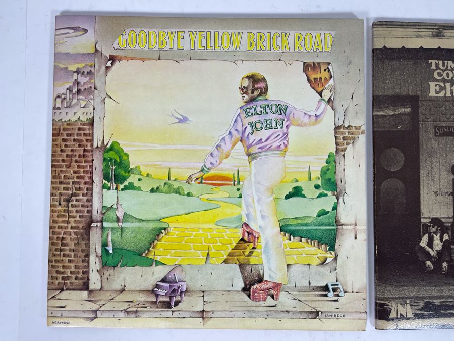 (2) Elton John Vinyl Records [Photo 2]