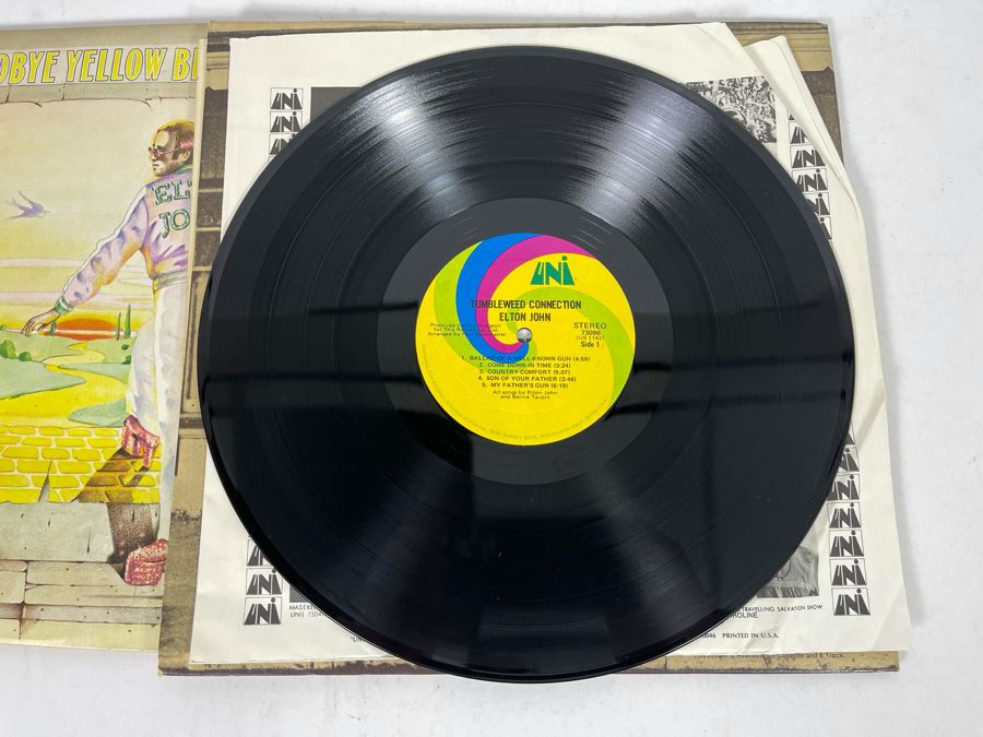 (2) Elton John Vinyl Records [Photo 17]