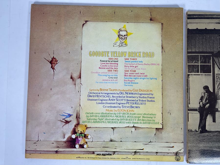 (2) Elton John Vinyl Records [Photo 4]