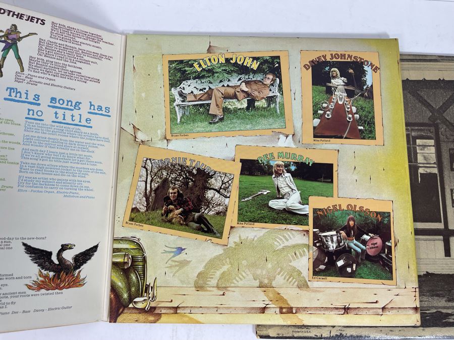 (2) Elton John Vinyl Records [Photo 12]