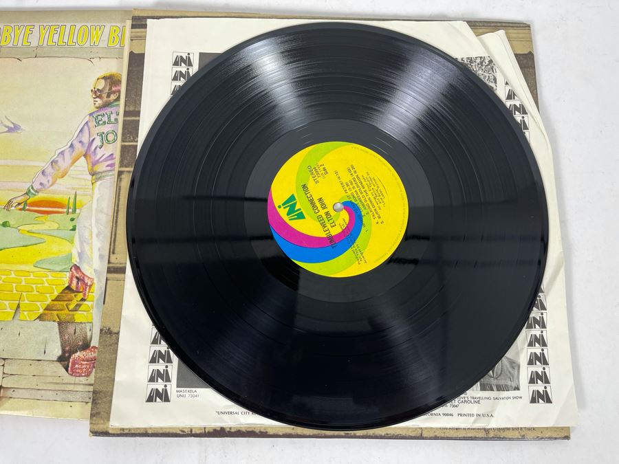 (2) Elton John Vinyl Records
