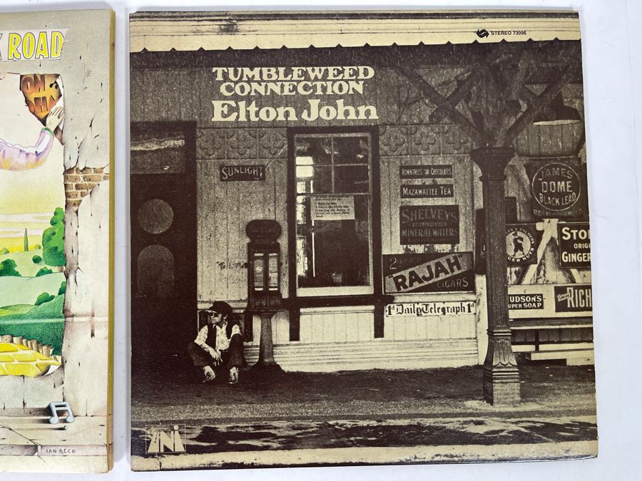 (2) Elton John Vinyl Records [Photo 3]