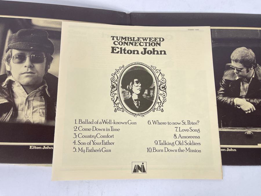 (2) Elton John Vinyl Records [Photo 14]