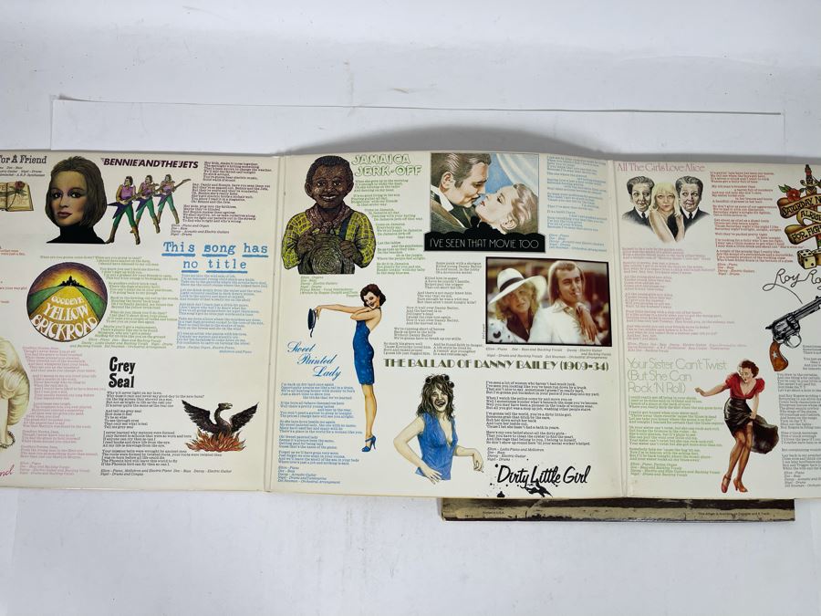 (2) Elton John Vinyl Records [Photo 6]