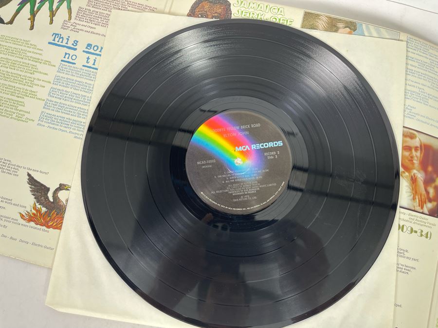 (2) Elton John Vinyl Records [Photo 7]