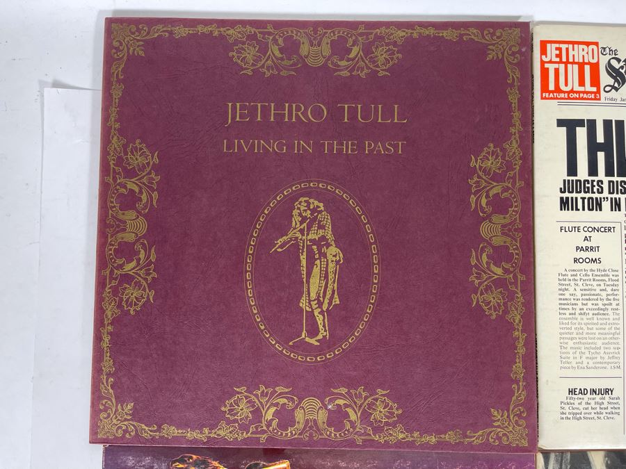 (4) Jethro Tull Vinyl Records [Photo 3]