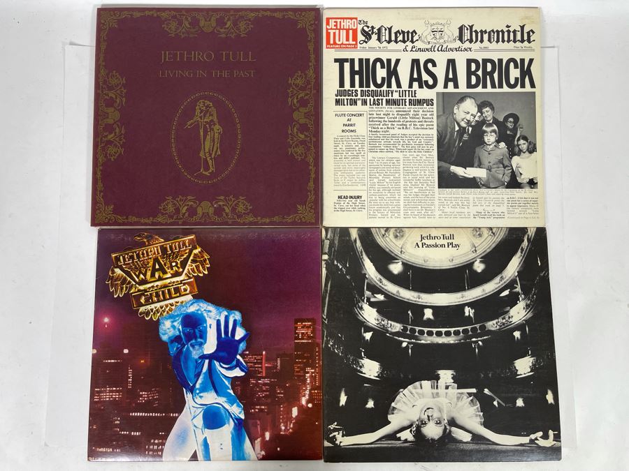 (4) Jethro Tull Vinyl Records [Photo 2]