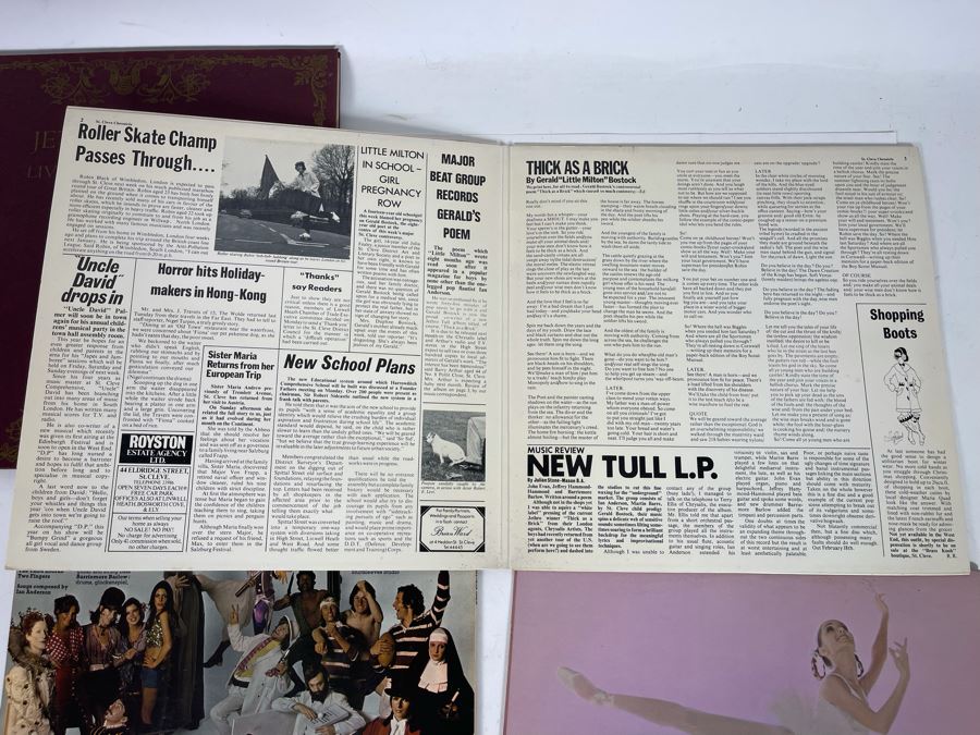 (4) Jethro Tull Vinyl Records [Photo 14]