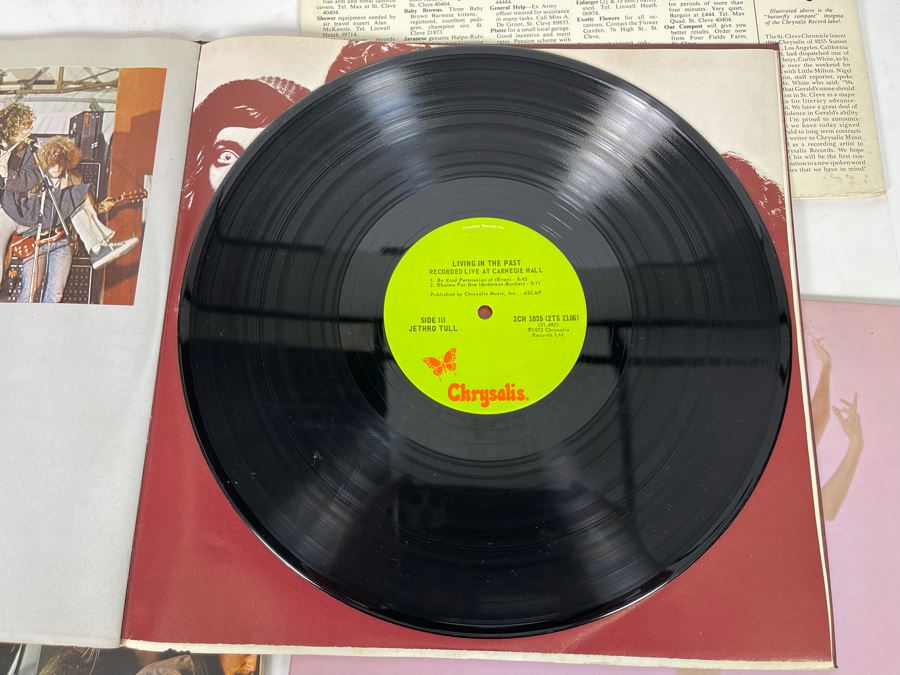 (4) Jethro Tull Vinyl Records [Photo 12]