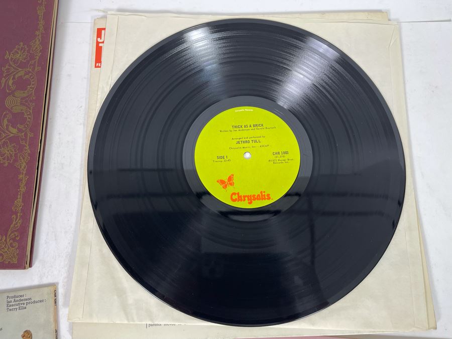 (4) Jethro Tull Vinyl Records [Photo 15]