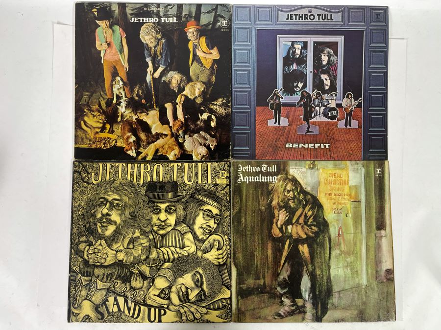 (4) Jethro Tull Vinyl Records [Photo 1]