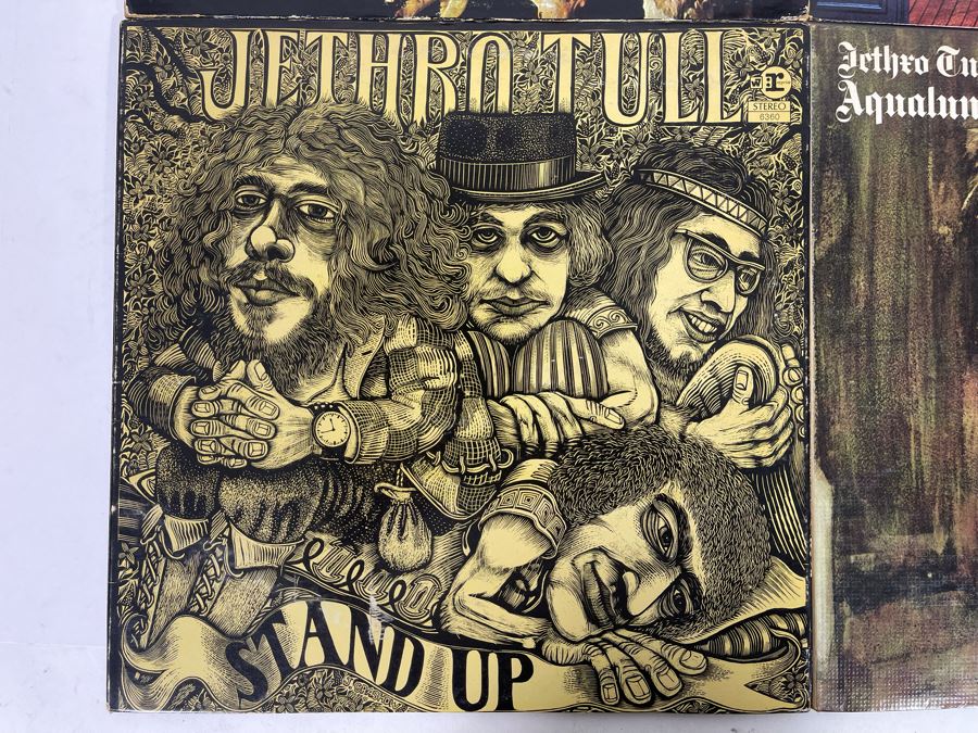 (4) Jethro Tull Vinyl Records [Photo 4]