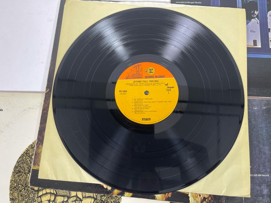 (4) Jethro Tull Vinyl Records [Photo 9]