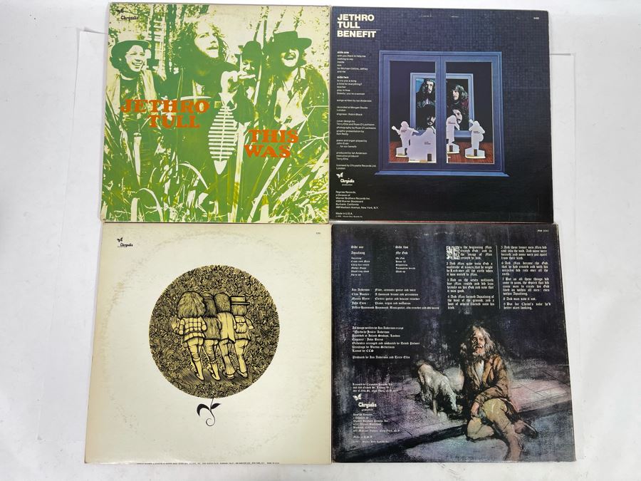(4) Jethro Tull Vinyl Records [Photo 7]