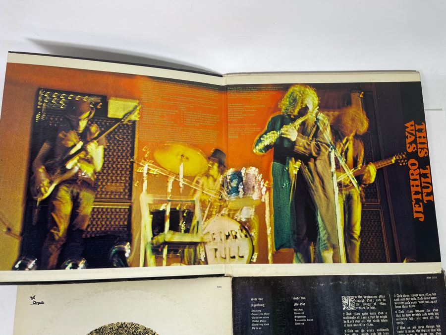 (4) Jethro Tull Vinyl Records [Photo 8]
