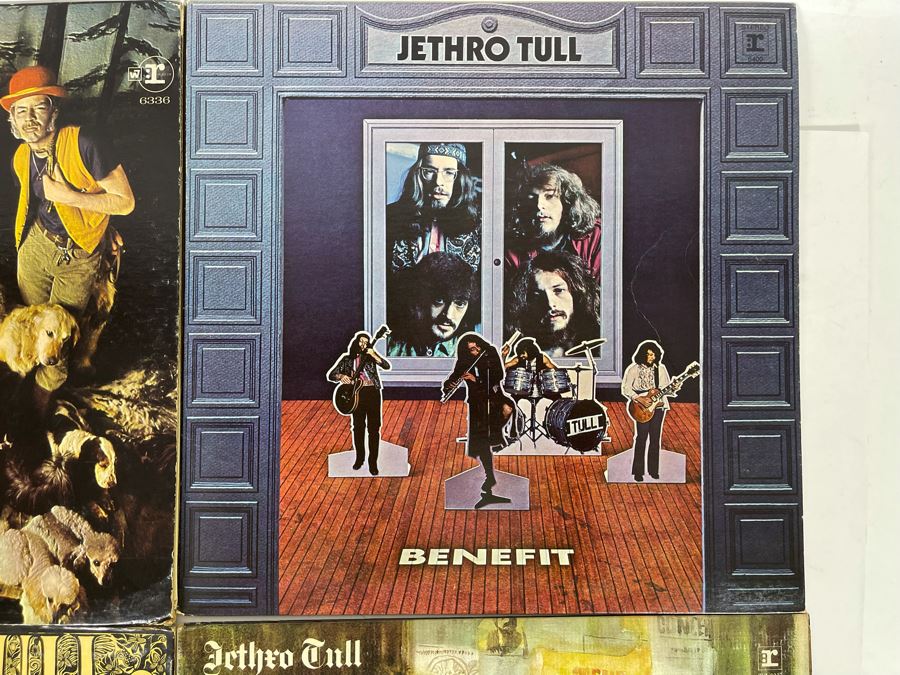 (4) Jethro Tull Vinyl Records [Photo 6]