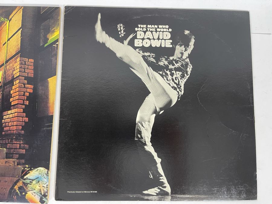 (3) David Bowie Vinyl Records Including Limited Edition Clear Vinyl The Rise And Fall Of Ziggy Stardust And The Spiders RALP 0134 [Photo 6]