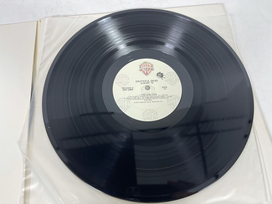 Grateful Dead Europe ’72 Vinyl Record Set - 3 Records Mint Condition [Photo 10]