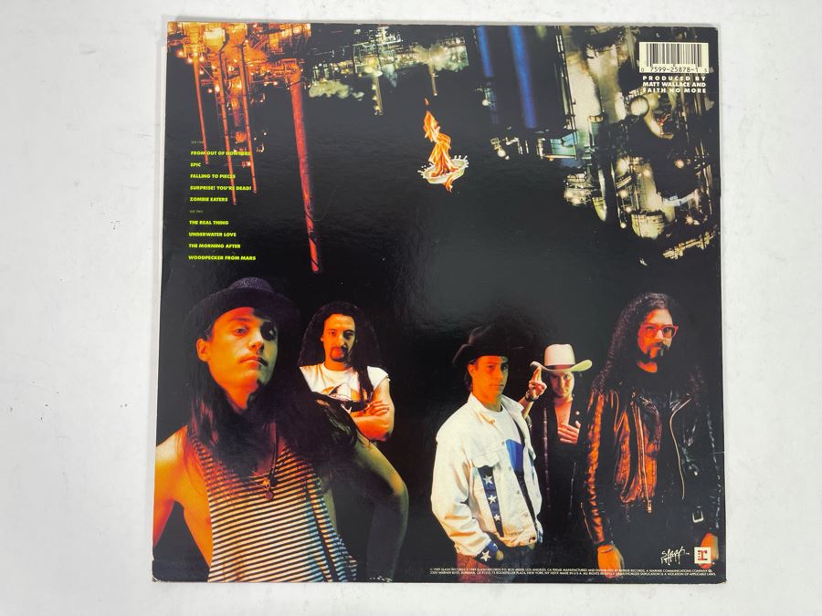 Faith No More The Real Thing Promo Vinyl Record [Photo 3]