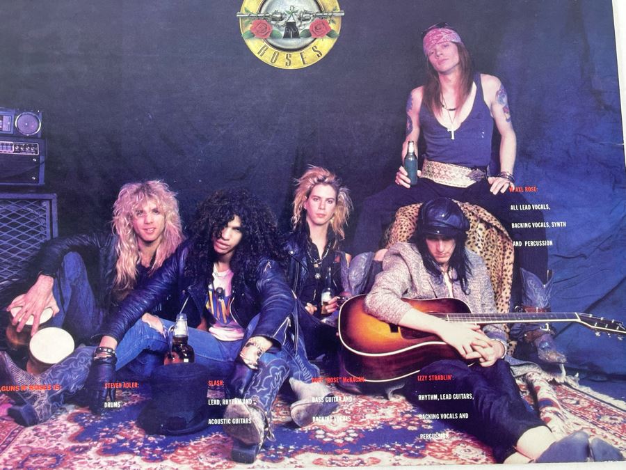 Guns N’ Roses Appetite For Destruction Vinyl Record [Photo 3]