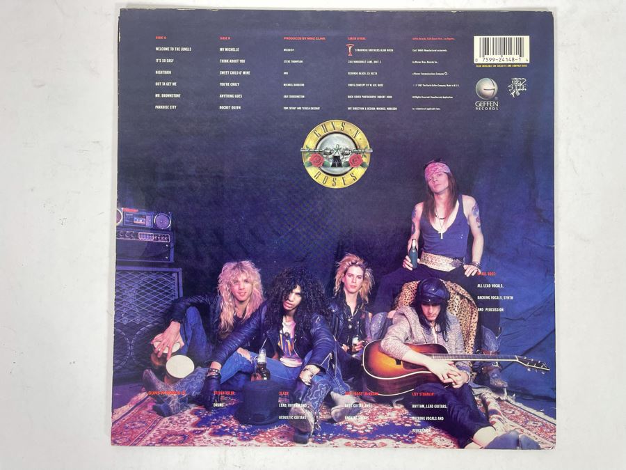 Guns N’ Roses Appetite For Destruction Vinyl Record [Photo 2]