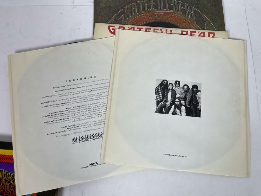 (4) Grateful Dead Vinyl Records [Photo 22]