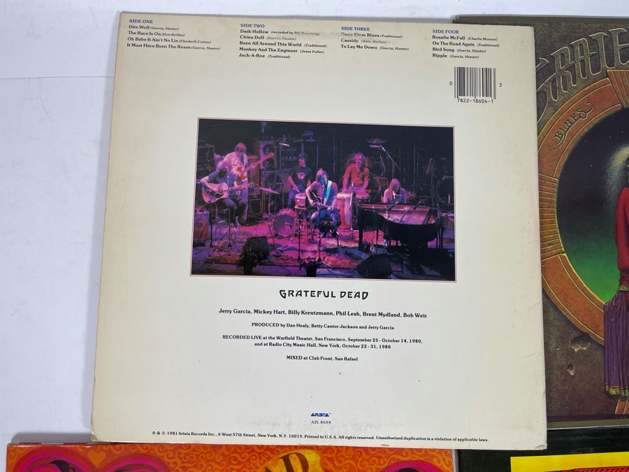 (4) Grateful Dead Vinyl Records [Photo 10]