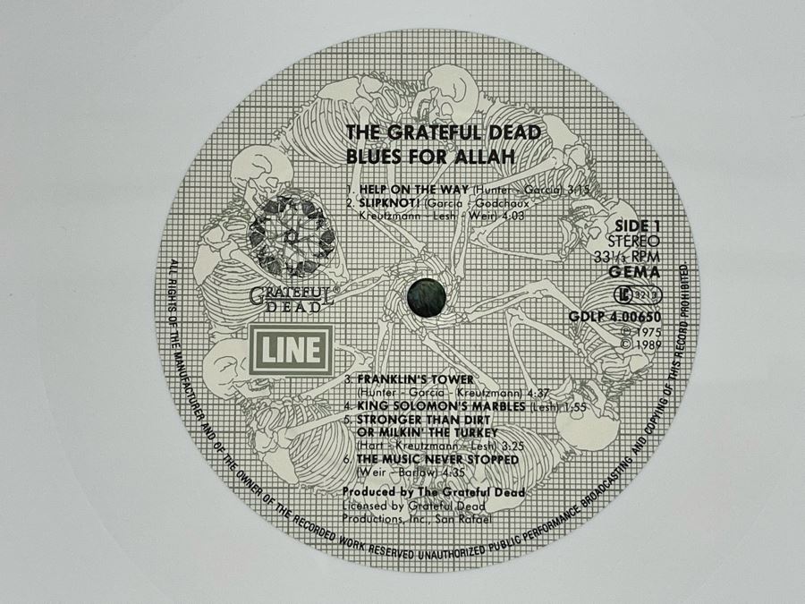 (4) Grateful Dead Vinyl Records [Photo 4]