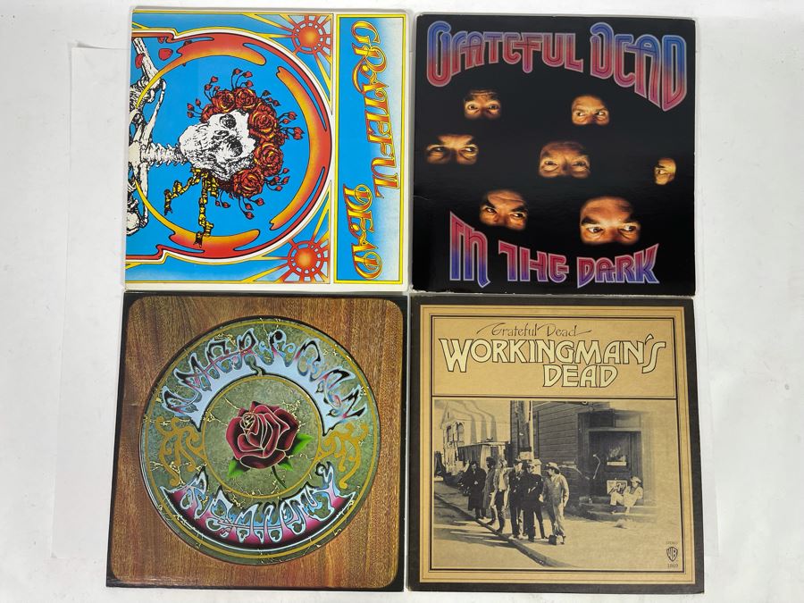 (4) Grateful Dead Vinyl Records [Photo 1]