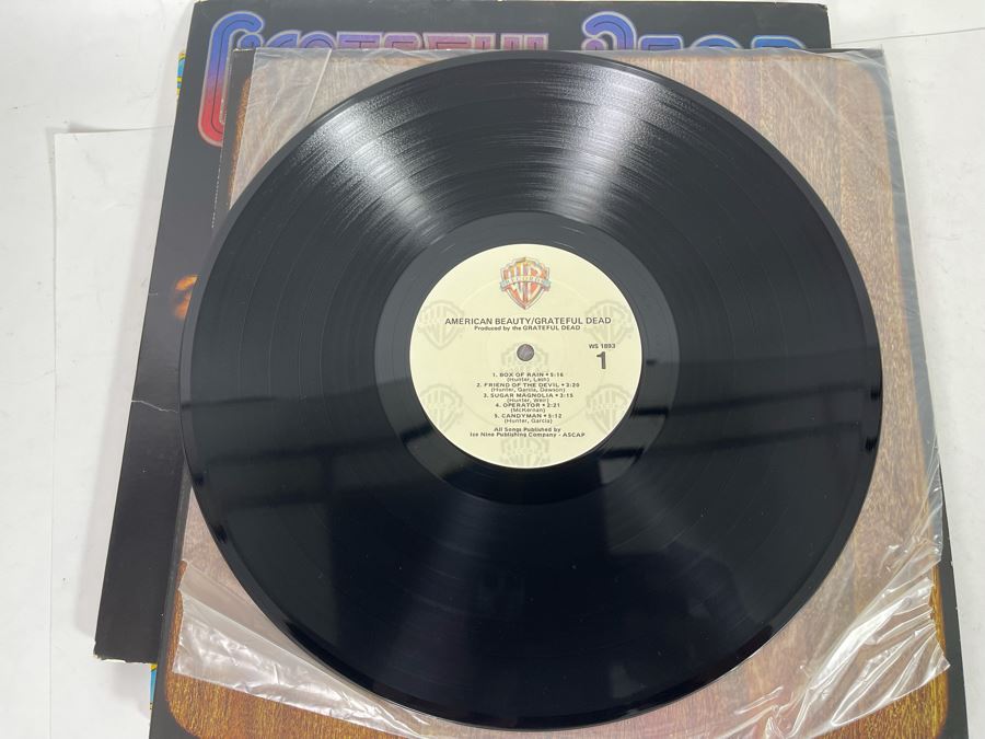 (4) Grateful Dead Vinyl Records