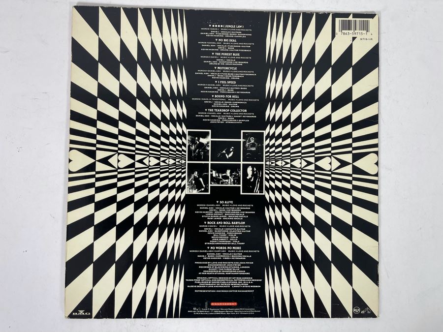 Love And Rockets / Love And Rockets Vinyl Record [Photo 2]