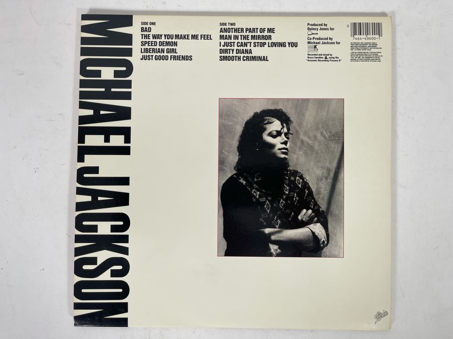Michael Jackson - Bad Vinyl Record [Photo 3]