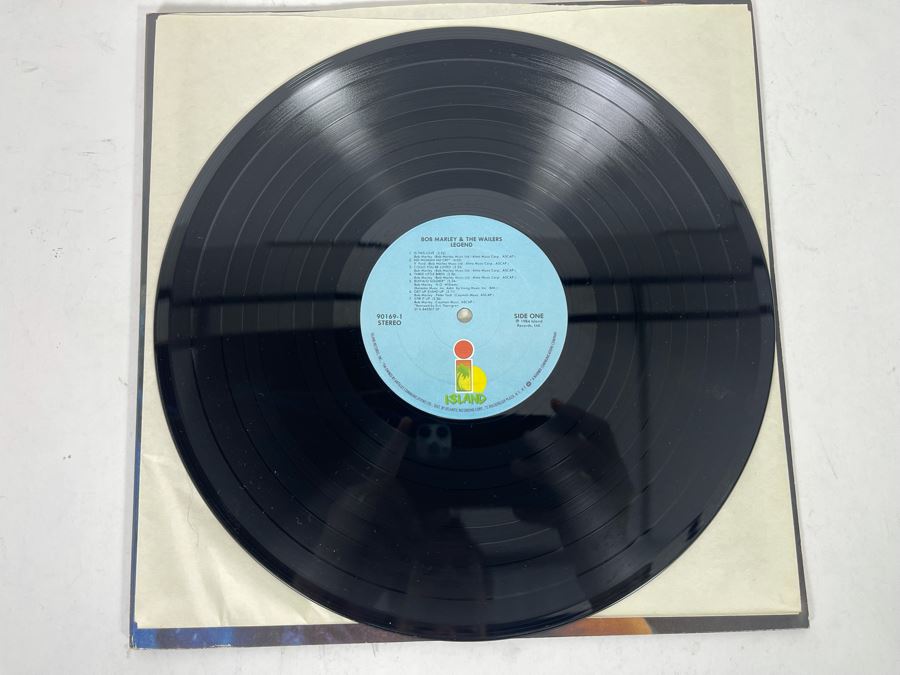 The Best Of Bob Marley And The Wailers Legend Vinyl Record [Photo 4]