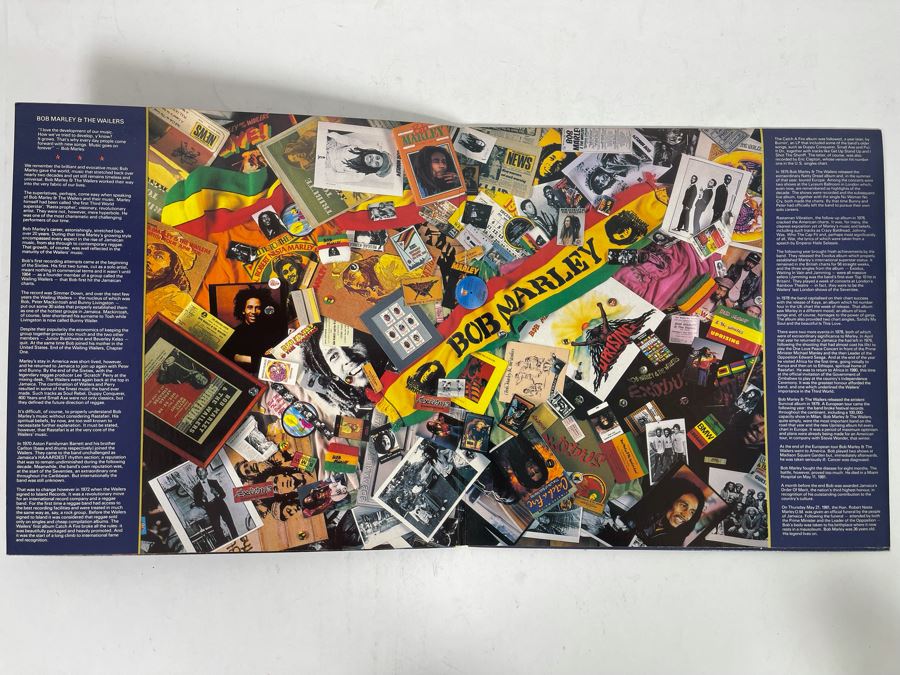 The Best Of Bob Marley And The Wailers Legend Vinyl Record [Photo 2]
