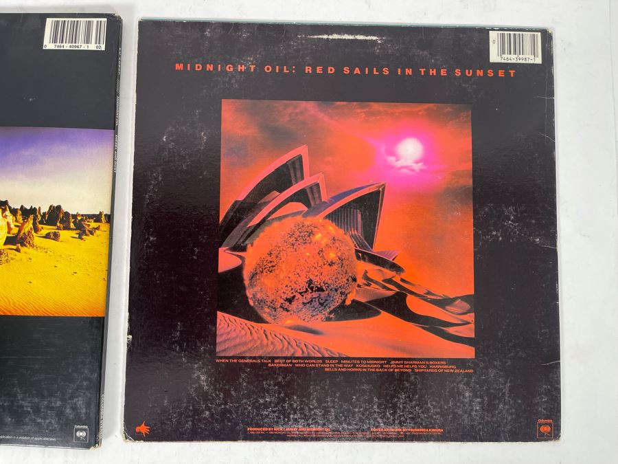 (2) Midnight Oil Vinyl Records [Photo 5]